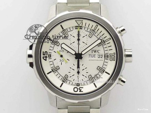 MIROTIME 0713 RelaxedFit Aquatimer Automatic IW329004 V6F 1:1 Best Edition Blue Dial on Rubber Strap MIYOTA 7095